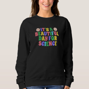 Det Är En Vacker Dag För Retro Naturvetenskap Stud T Shirt