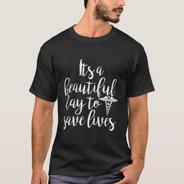 Det är en vacker dag för Sparan. T Shirt (Framsida)