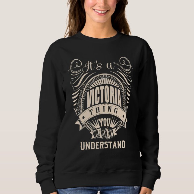 Det är en VICTORIA-sak   T Shirt (Framsida)