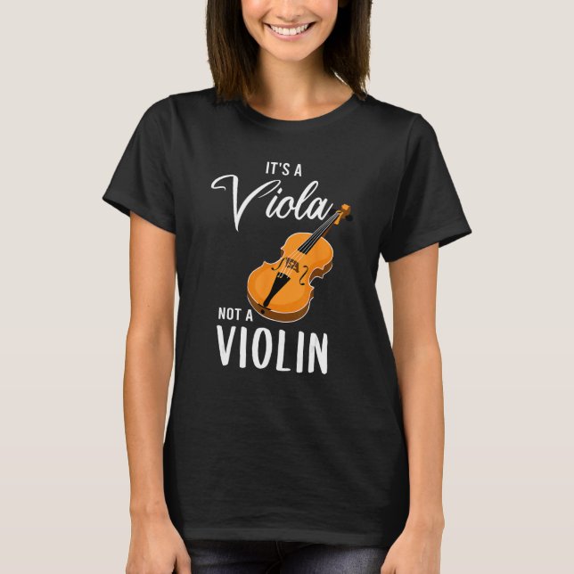 Det är en Viola inte en Coola.. T Shirt (Framsida)