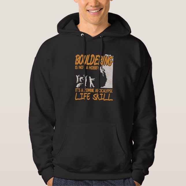 Det är en Zombie Apocalypse Life-färdighet Hoodie (Framsida)