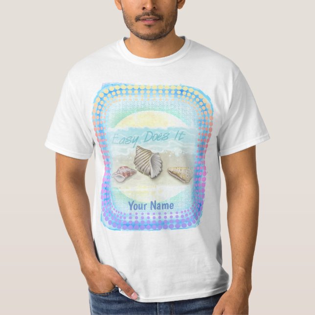Det är enkelt att serenity Seashells T Shirt (Framsida)