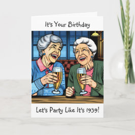 Det är er födelsedag! Låt oss Shake Rattle och Rol Kort