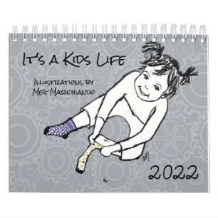 Det är ett barns liv teckningar av barn Kalender