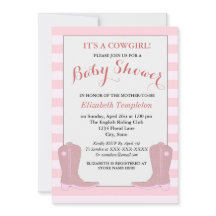 Det är ett barnskekort för Land, Cowgirl