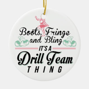 Det är ett borrteam Sak One-Sied Ornament