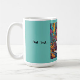 Det är ett bra katttema, men först.. Kaffe! Termis Kaffemugg