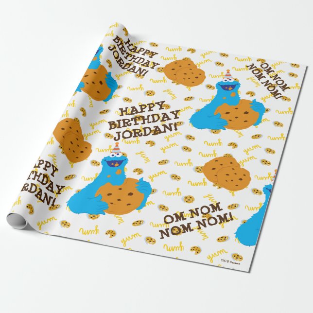 Det är ett Cookie Party-mönster Presentpapper (Utrullad)