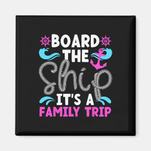 Det är ett "Family Cruise" Resa 2025 Family Cruisi Magnet