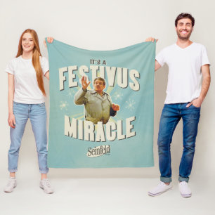 Det är ett Festivus-mirakel Fleecefilt