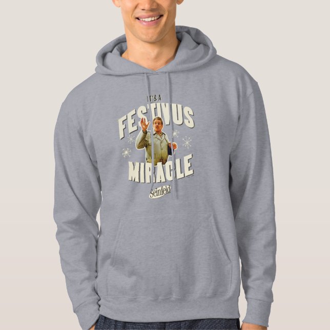 Det är ett Festivus-mirakel Hoodie (Framsida)