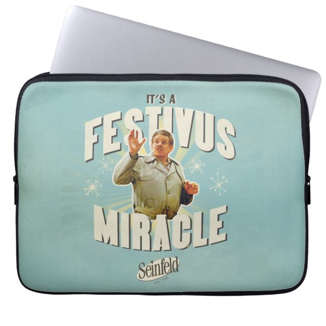 Det är ett Festivus-mirakel Laptop Fodral (Framsidan)