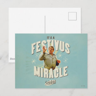 Det är ett Festivus-mirakel Vykort