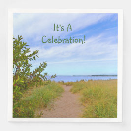 Det är ett Firande-land Pappersservett