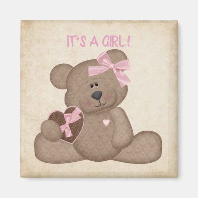 DET ÄR ETT GIRL Magnet (Framsidan)