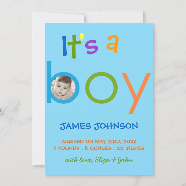 Det är ett jokertecken för födelsevarning meddelande (Framsida)