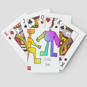Det är ett klassiskt uppspelningskort för babyskor casinokort