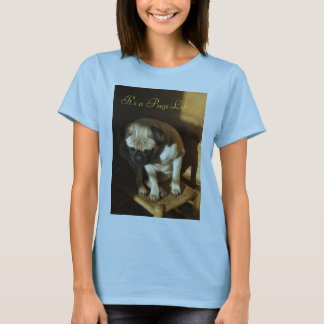 Det är ett mopsliv… tee shirt