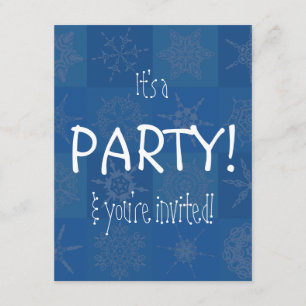 Det är ett PARTY! & du är inbjuden! Inbjudningar