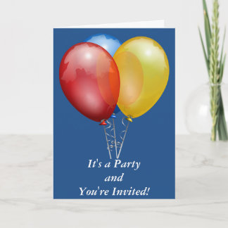 Det är ett Party-Personlig du är inbjuden Inbjudan
