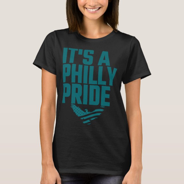 Det är ett PHILLY-Pride visar Kärlek för Brothers. T Shirt (Framsida)