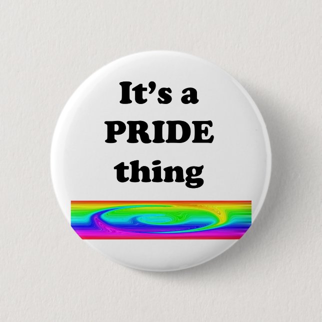 Det är ett Pride Sak Knapp (Framsida)