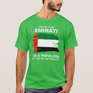Det är ett privilegium att vara Emirati. T Shirt