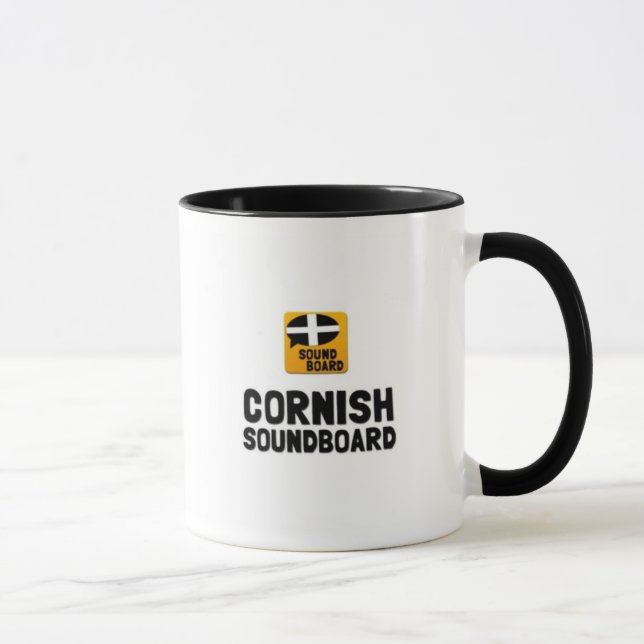 Det är ett riktigt jobb! En Cornish Soundboard Mugg (Höger)