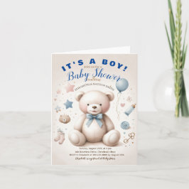 Det är ett sött nalle, platta annonscertifikat meddelande