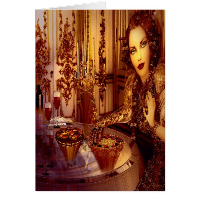 Det är ett statligt av varar besvärad precis hälsningskort (Framsidan)