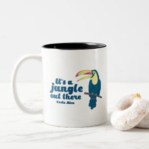 Det är ett Toucan Costa Rica för djungeln ut dä Två-Tonad Mugg