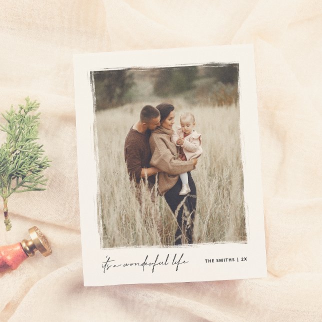 Det är ett underbart liv | Helgdag för julfoto (Skapare uppladdad)