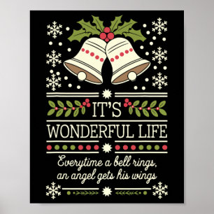 Det är ett underbart livshirt varje gång en Bell R Poster