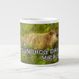 Det är ett underverk på en marschdag! mugg jumbo mugg