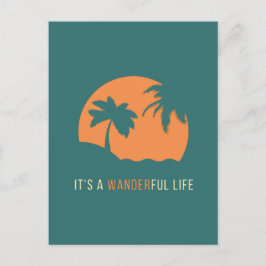 Det är ett Wanderful Life Vykort