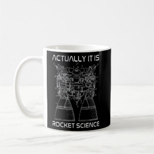 Det är faktiskt Rocket Science Math Engineering Te Kaffemugg