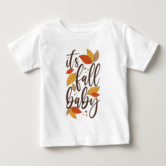Det är Fall Baby T Shirt (Framsida)
