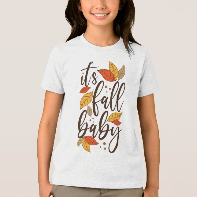 Det är Fall Baby T Shirt (Framsida)
