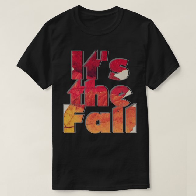 Det är Fall T Shirt (Design framsida)