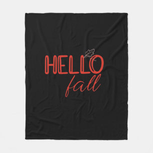 Det är Fall Y'all Autumn Lämna Design Cute Pumpkin Fleecefilt