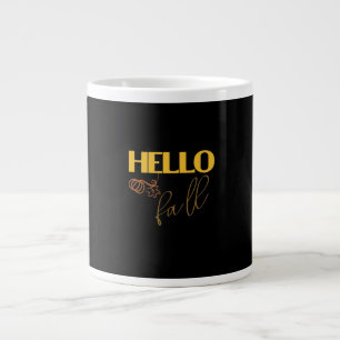 Det är Fall Y'all Autumn Lämna Design Cute Pumpkin Jumbo Mugg