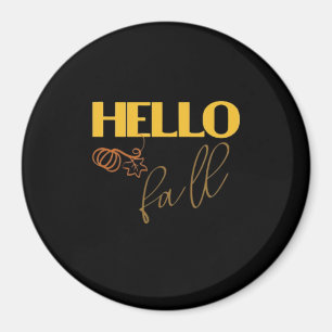 Det är Fall Y'all Autumn Lämna Design Cute Pumpkin Magnet