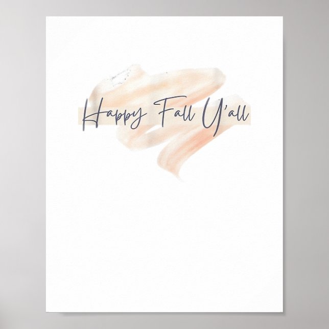 Det är Fall Y'all Beagle Cute Hund älskare Fall Th Poster (Framsidan)