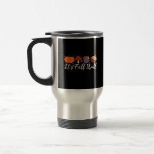 Det är Fall Y'all Cute Coffee Pumpkin Autumn Träd Resemugg