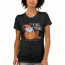 Det är Fall Y'all Cute Gnomes Pumpkin Autumn