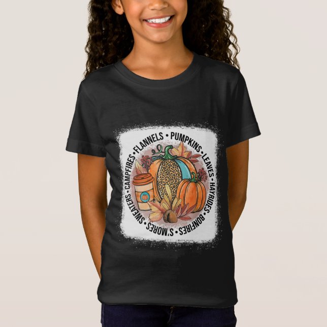 Det är Fall Y'all Cute Gnomes Pumpkin Lastbil Autu T Shirt (Framsida)