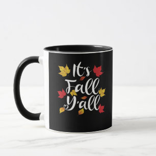 Det är Fall Y'all Funny Autumn Aesthetic Stil Mugg