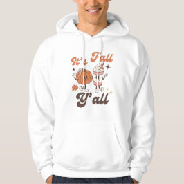 Det är Fall Y'all Hoodie - Cute Pumpkin Spice Latt