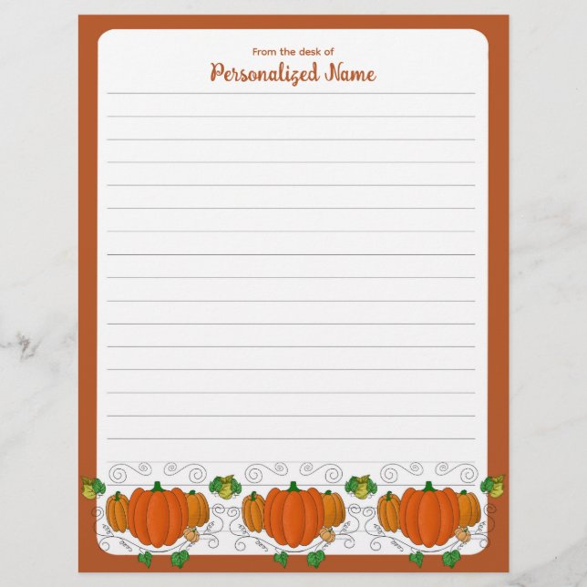 Det är Fall Y'all - Line Brevhuvud (Framsida)