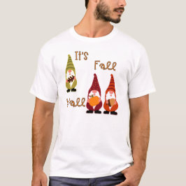 Det är Fall Y'all Pumpkin Gnome Autumn T Shirt